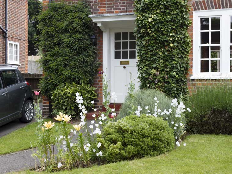 Image of a house with garden